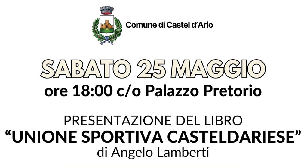 Unione Sportiva Casteldariese - Presentazione libro