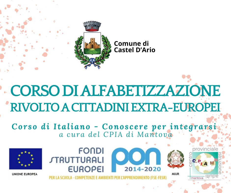 Corso di alfabetizzazione per cittadini extra-europei – Conoscere per integrarsi – 2° ed.