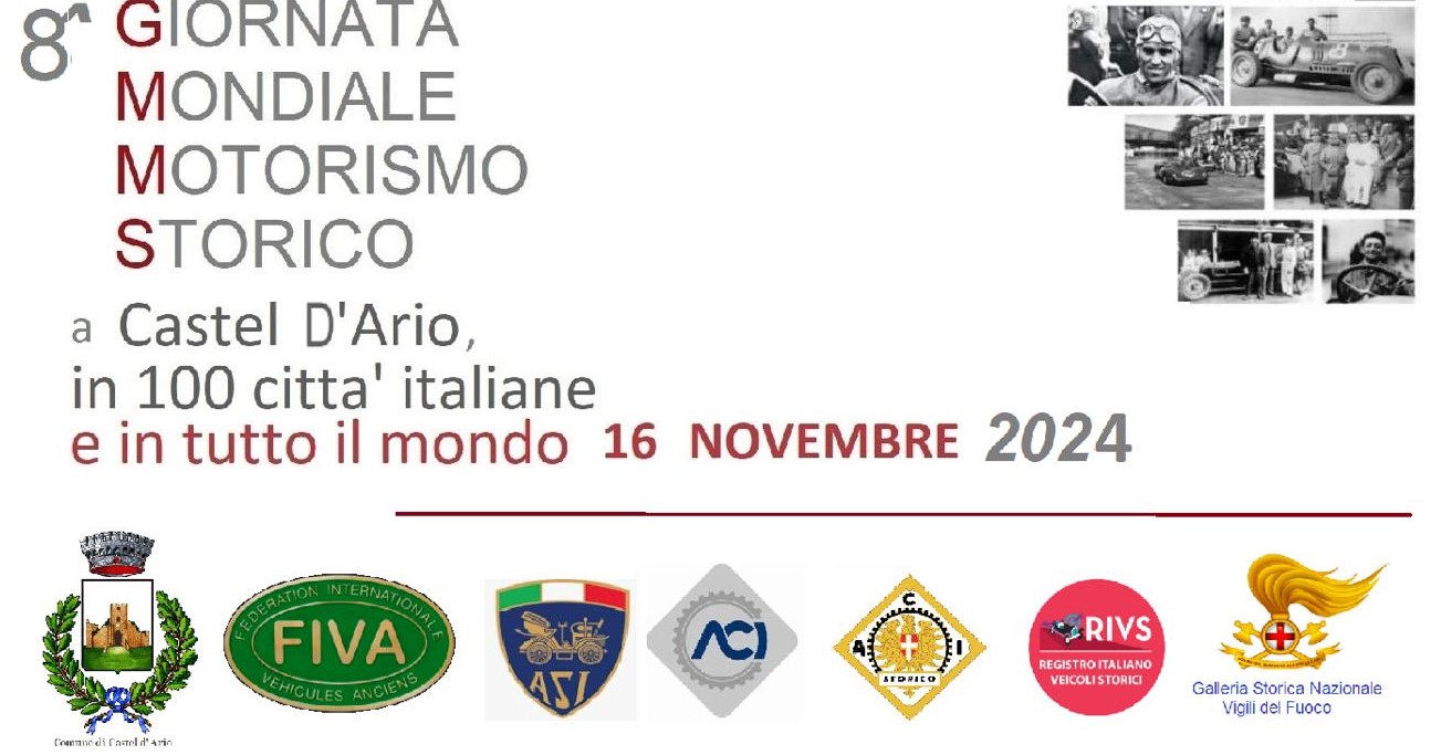 8^ Giornata Mondiale Motorismo Storico