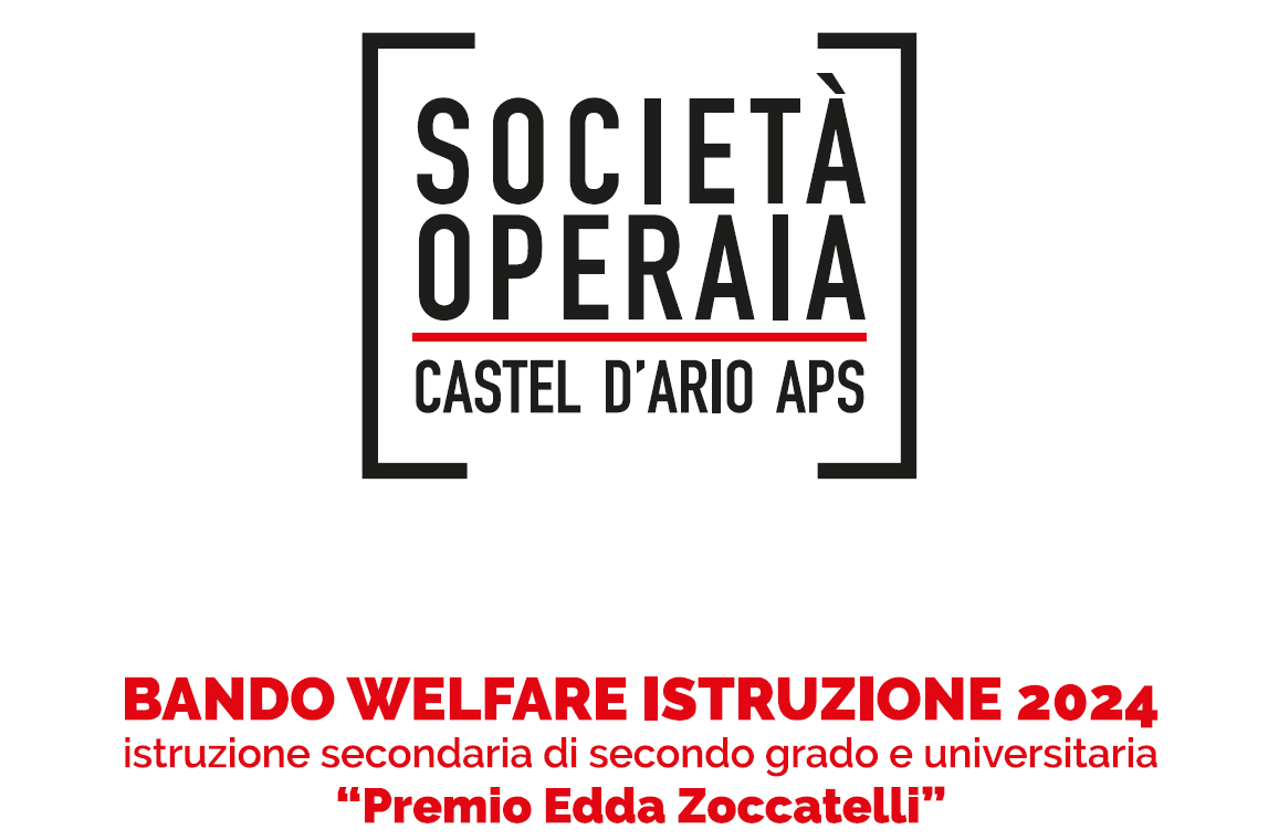 Bando Welfare Istruzione 2024 - Premio Edda Zoccatelli